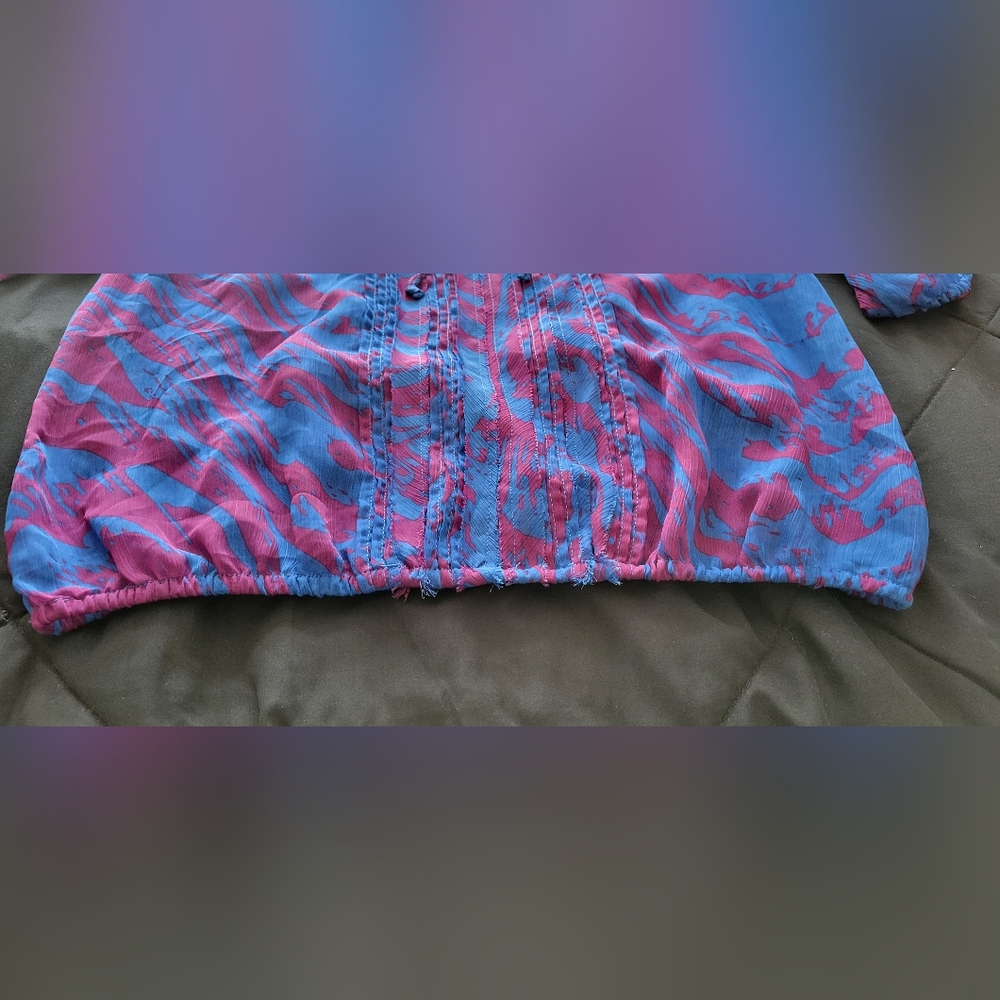 Express Blouse Multi Color - Picture 4 of 5